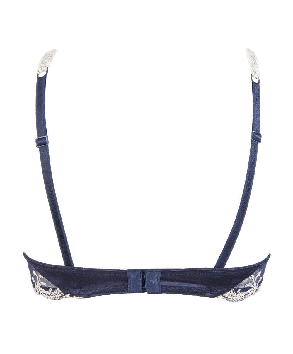 Soutien-gorge armatures Lise Charmel Splendeur Soie marine ACC6080-SM