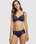 Soutien-gorge armature bien être Antinéa de Lise Charmel Nature Urbaine bleu orion DCG6196-BO
