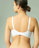 Soutien-gorge armature décolleté plongeant Simone Pérèle Délice blanc 12X319-011