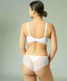 Soutien-gorge armature décolleté plongeant Simone Pérèle Délice blanc 12X319-011