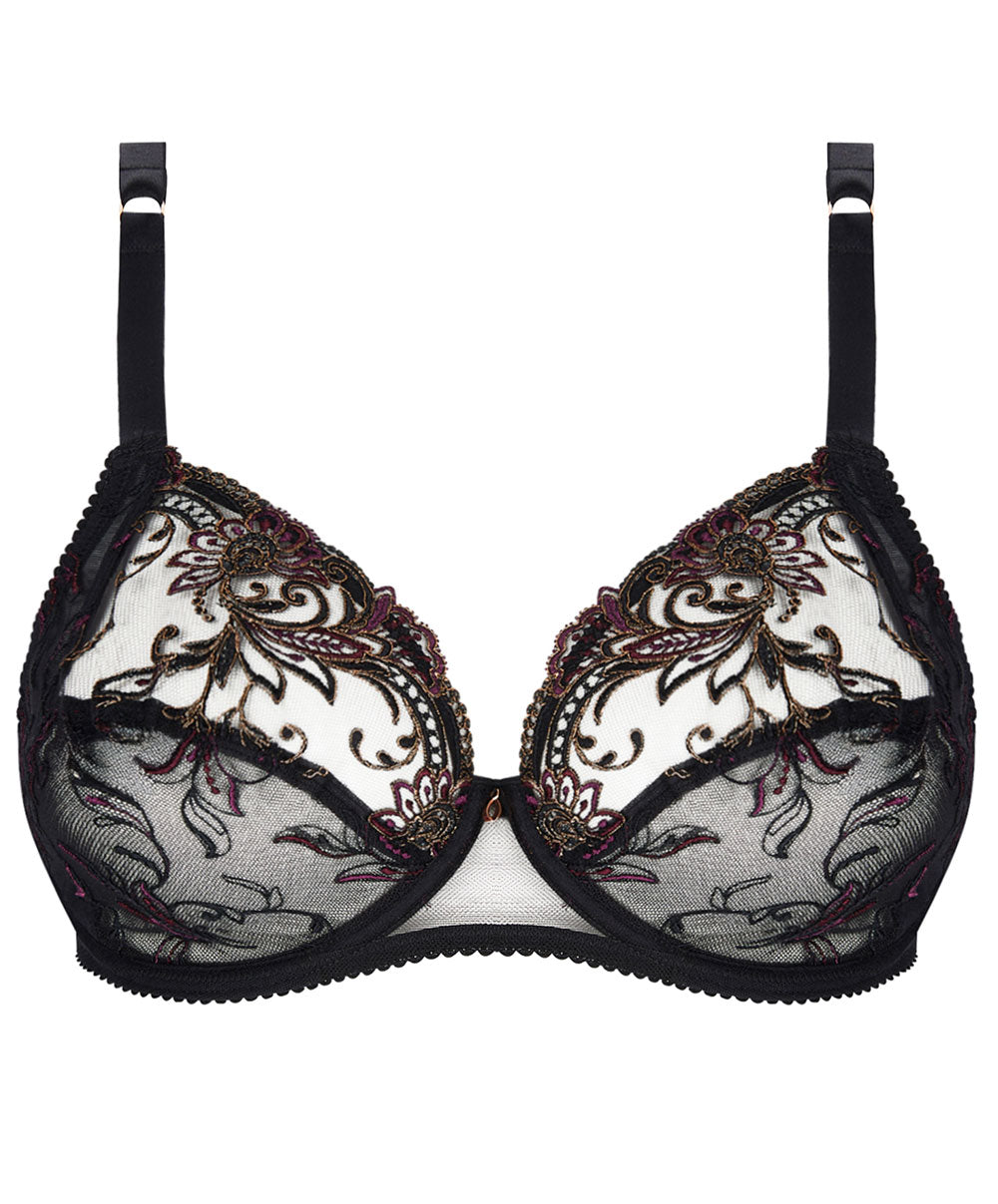 Soutien-gorge armature grande taille bien-être Charme Secret noir Lise Charmel BCJ6133-CN 10