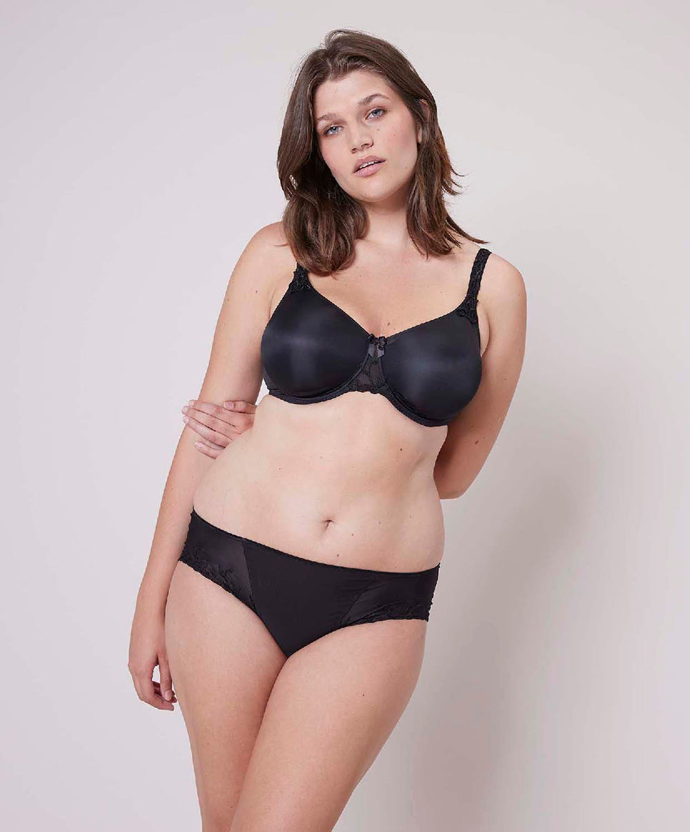 Soutien-gorge emboitant à armatures moulé rigide Simone Pérèle Andora noir 131382-015