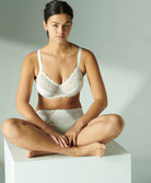 Soutien-gorge grande taille armatures Simone Pérèle Caresse naturel 12A320-030