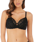 Soutien-gorge armatures couvrant Wacoal Raffine noir WE148001-BLK