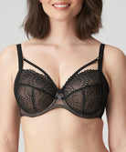Soutien-gorge armatures emboitant 3 parties PrimaDonna Sophora noir 0163180-0163181-ZWA