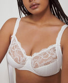Soutien-gorge armatures emboitant 3 parties dentelle PrimaDonna Madison naturel 0162120-0162121-NAT