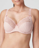 Soutien-gorge armatures emboitant 3 parties dentelle PrimaDonna Madison rose poudré 0162120-0162121-PWD