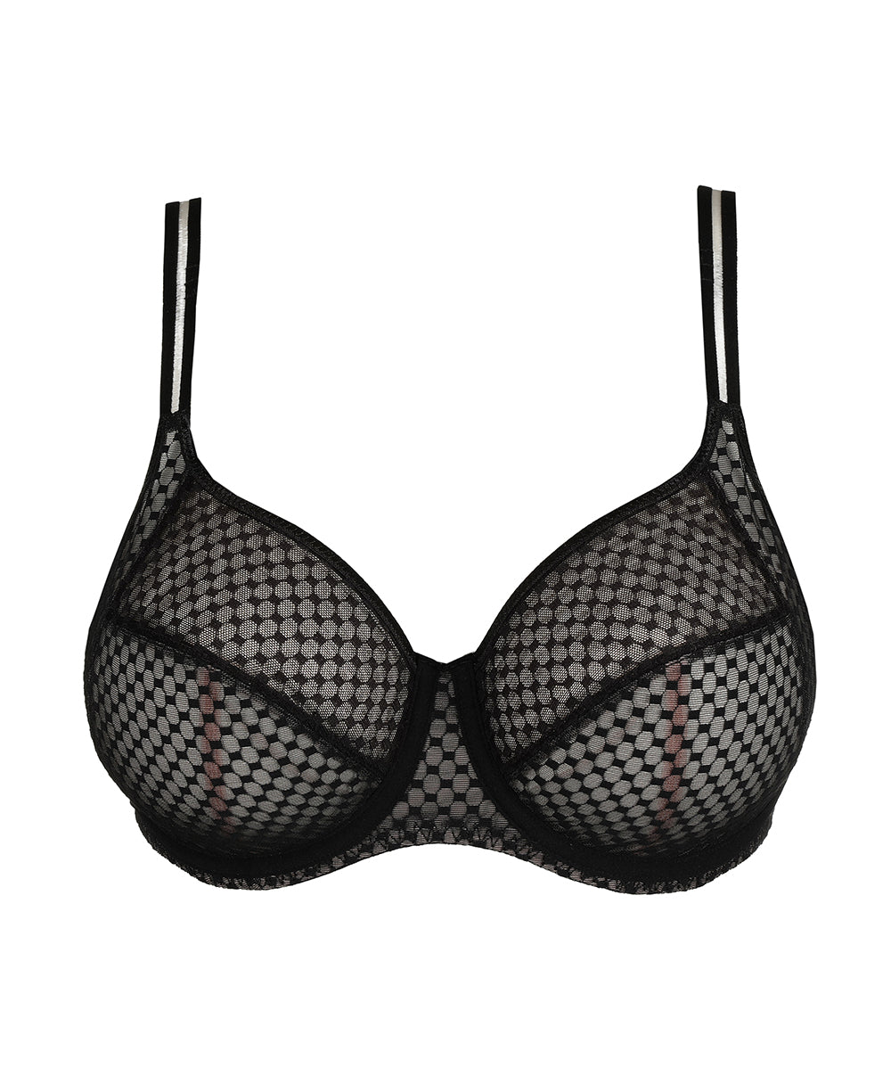 Soutien-gorge armatures emboitant Twist PrimaDonna Glass Beach noir 0142350-ZWA