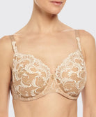 Soutien-gorge armatures grande taille "Bien-être" Lise Charmel Dressing Floral ambre nacre BCC6188-AN
