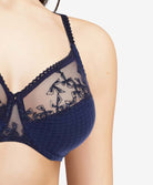 Soutien-gorge armatures très enveloppant Chantelle Instants saphir C13A10-0K4