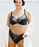 Soutien-gorge armatures très enveloppant Chantelle Instants saphir C13A10-0K4