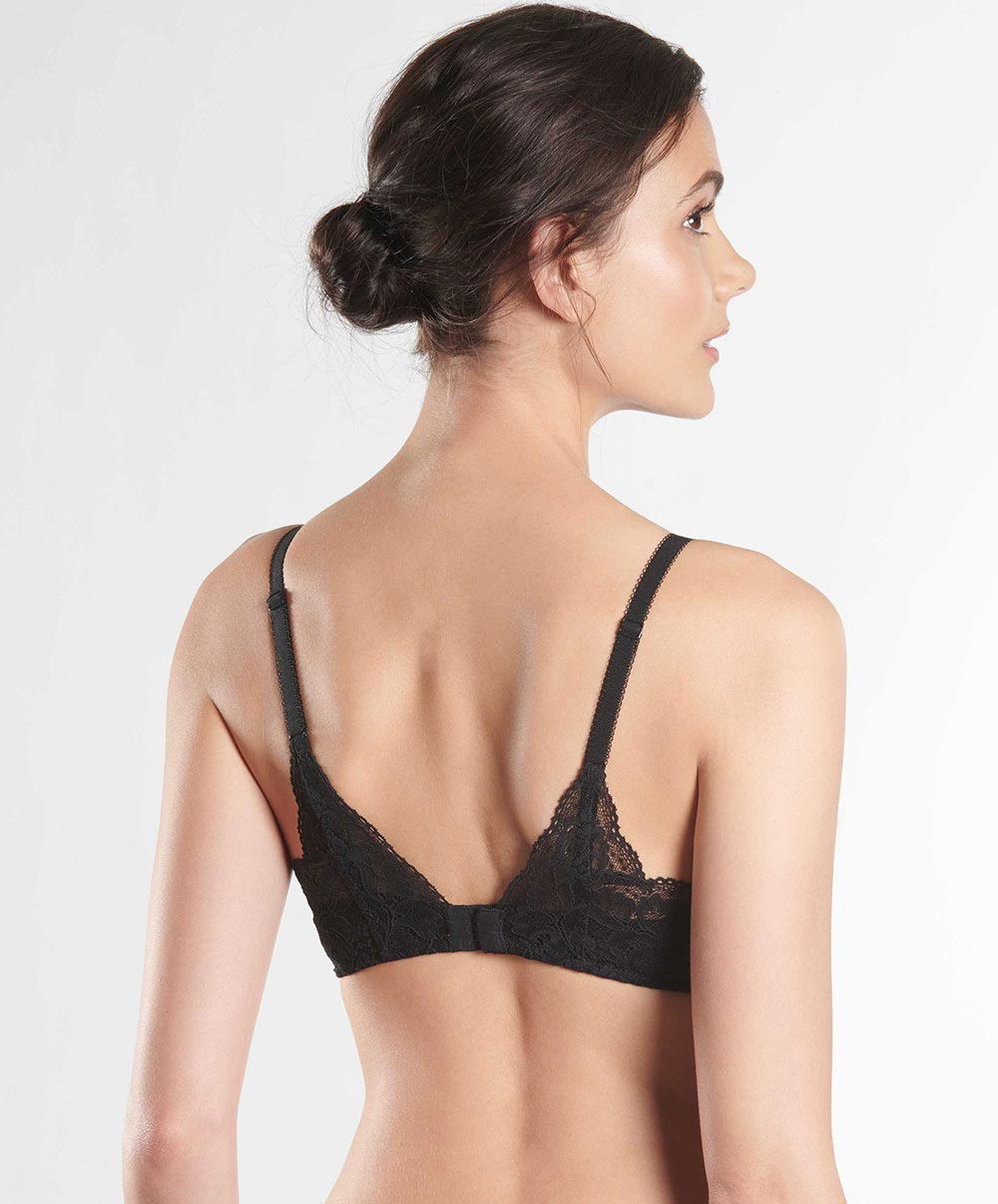 Soutien-gorge balconnet moulé Lysessence noir Aubade NK15-NOIR