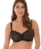 Soutien-gorge balconnet à armatures Fantasie Impression noir FL5852-BLK