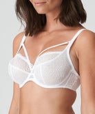 Soutien-gorge balconnet coupe tulipe PrimaDonna Sophora blanc 0163184-0163185-WIT