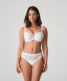 Soutien-gorge balconnet coupe tulipe PrimaDonna Sophora blanc 0163184-0163185-WIT