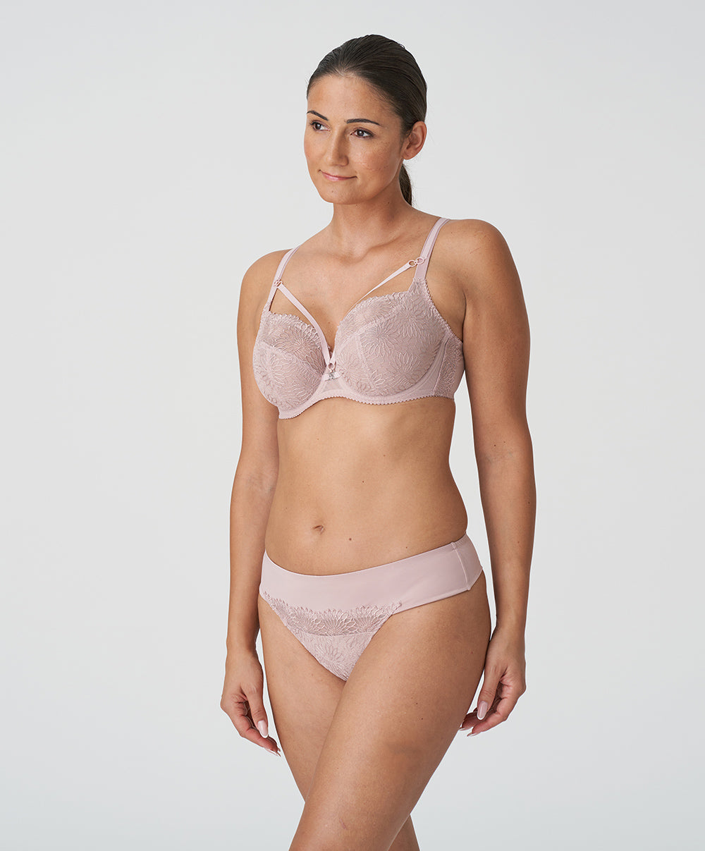 Soutien-gorge balconnet coupe tulipe PrimaDonna Sophora bois de rose 0163184-0163185-BDS