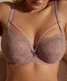 Soutien-gorge balconnet coupe tulipe PrimaDonna Sophora bois de rose 0163184-0163185-BDS