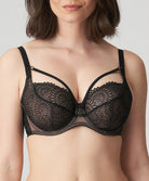 Soutien-gorge balconnet coupe tulipe PrimaDonna Sophora noir 0163184-0163185-ZWA