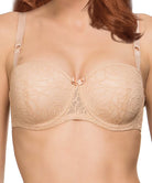 Soutien-gorge bandeau bretelles amovibles Antigel de Lise Charmel Antigel à Deux skin rosé FCG5635-SR
