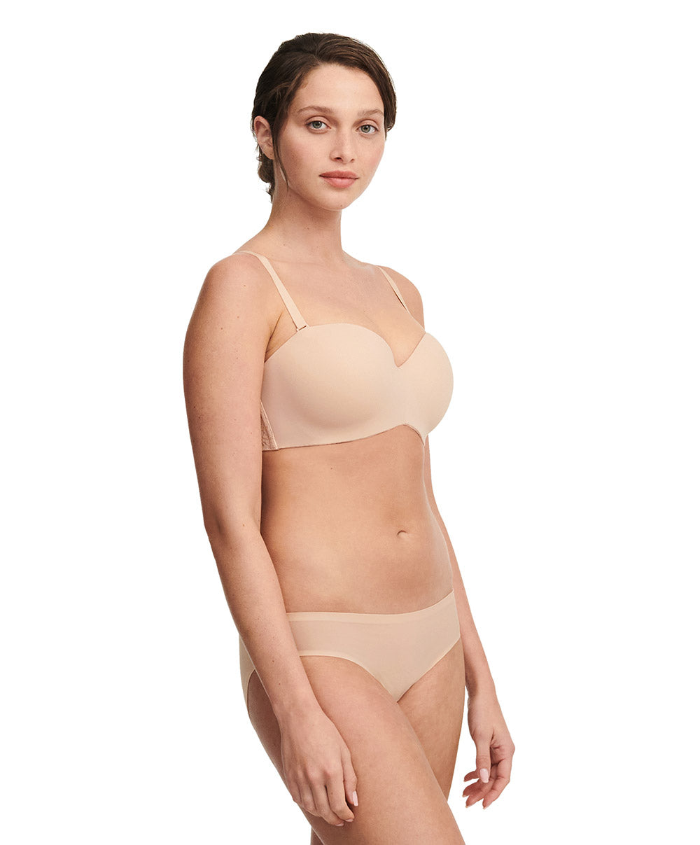 Soutien-gorge bandeau coque Chantelle Norah beige doré C13F50-01N