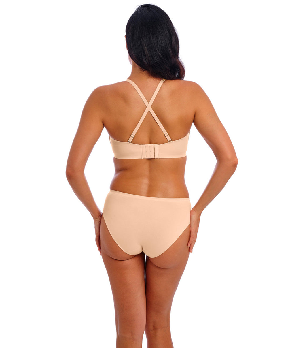 Soutien-gorge bandeau moulé bretelles amovibles invisible grande taille Wacoal Inès Secret frappe WE601011-FRP