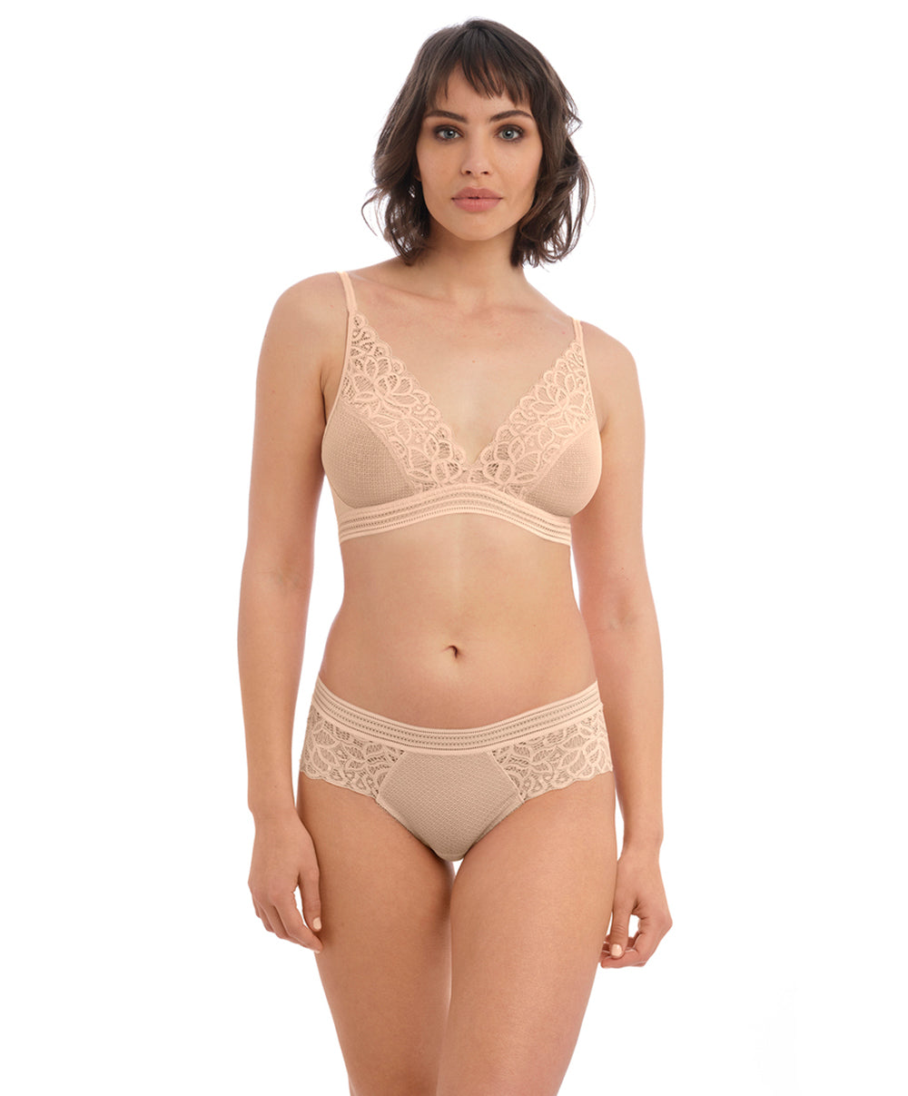 Soutien-gorge bralette sans armatures Wacoal Raffine frappe WE148008-FRP