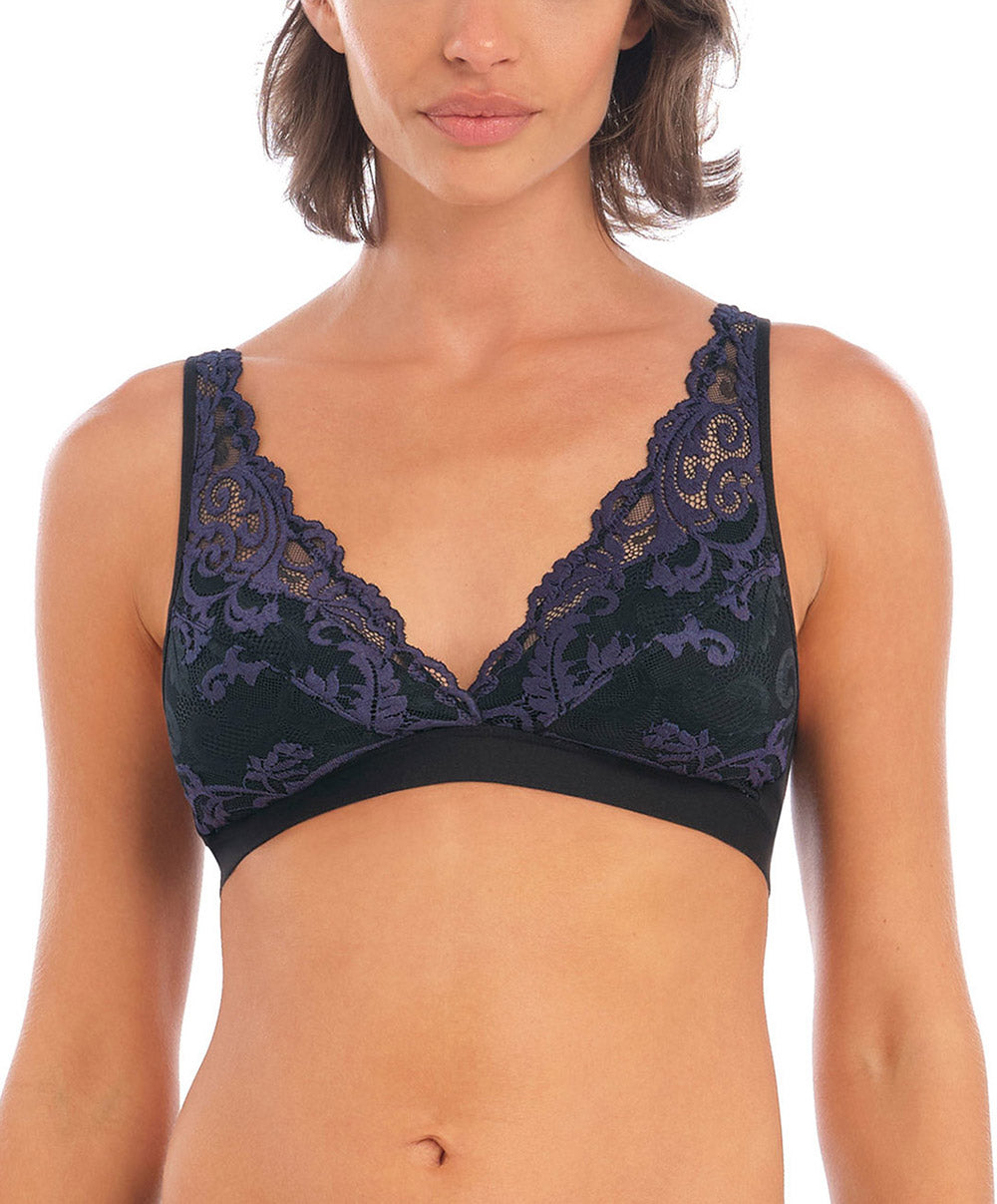 Soutien-gorge brassière sans armatures Wacoal Instant Icon black eclipse WA810322-963