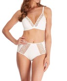 Soutien-gorge brassière sans armatures Wacoal Lisse blanc WE145003-WHE