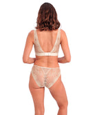 Soutien-gorge brassière sans armatures Wacoal Sensu Lace champagne WE601203-CHN