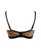 Soutien-gorge brassière souple Antigel de Lise Charmel Libre Panthère fauve et noir ECH5938-FN
