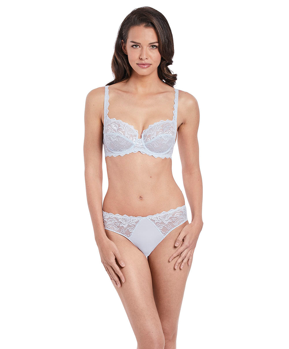 Soutien-gorge classique armatures Eglantine Wacoal Silver Grey