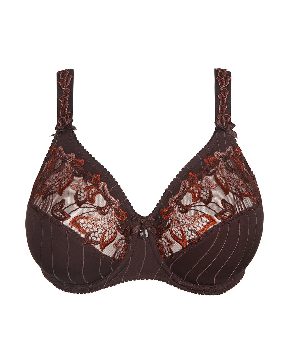 Soutien-gorge confort emboitant PrimaDonna Deauville ristretto 0161816-0161817-RIS