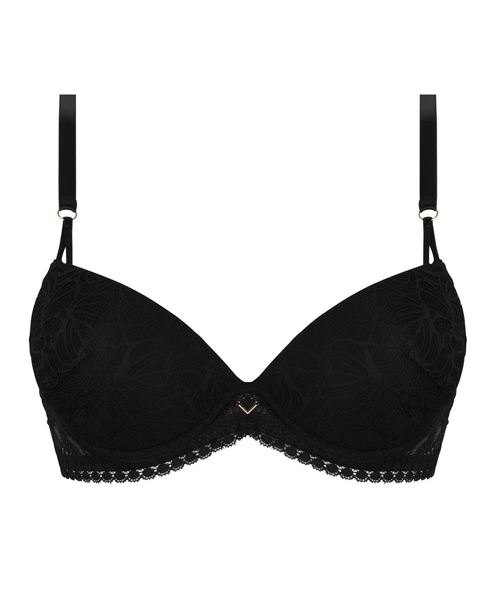 Soutien-gorge coque moulé Antigel de Lise Charmel Atelier Séduction noir ECH8057-NO