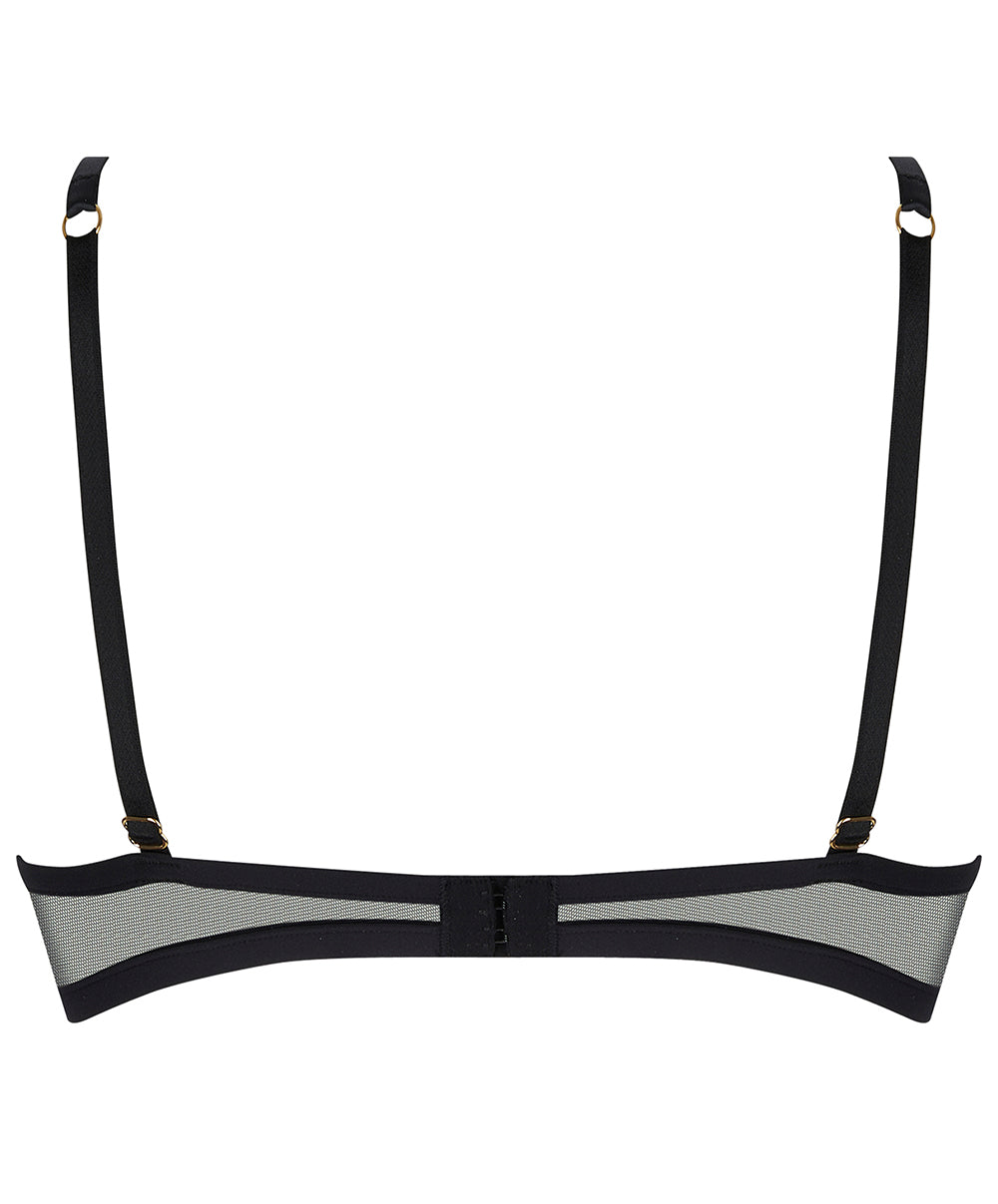 Soutien-gorge coque Lise Charmel Éclats d'Or noir or ACJ8529-NO