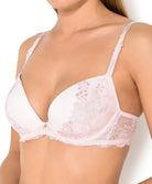 Soutien-gorge coque Lise Charmel Fleur citadine rose poudre ACG8021-PC