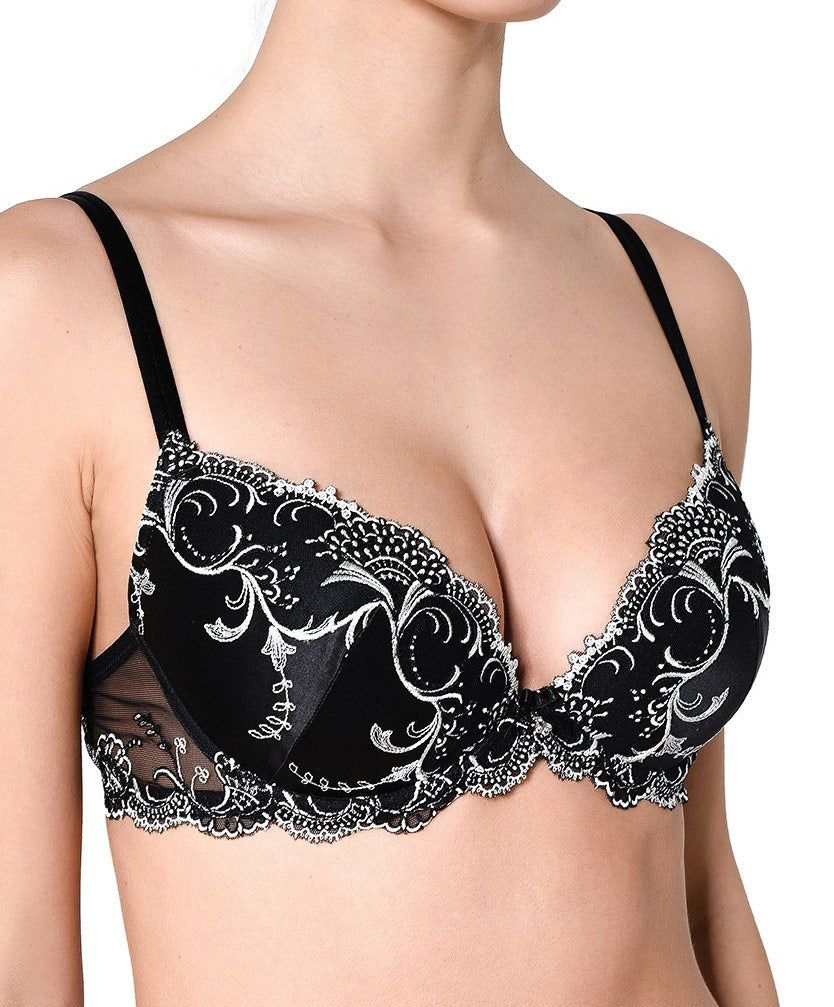 Soutien-gorge coque Lise Charmel Splendeur soie noir ACC8580-SN