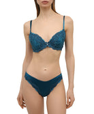 Soutien-gorge coque en soie Lise Charmel Splendeur Soie cyan ACC8580-SC -10