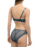 Soutien-gorge coque en soie Lise Charmel Splendeur Soie cyan ACC8580-SC -10