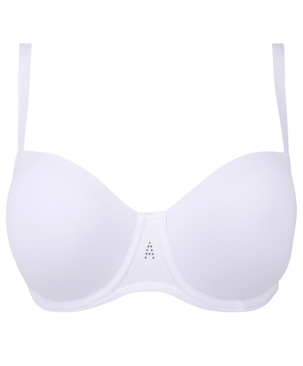 Soutien-gorge coque grande taille Antigel de Lise Charmel Culte Beauté blanc FCH8066-BL