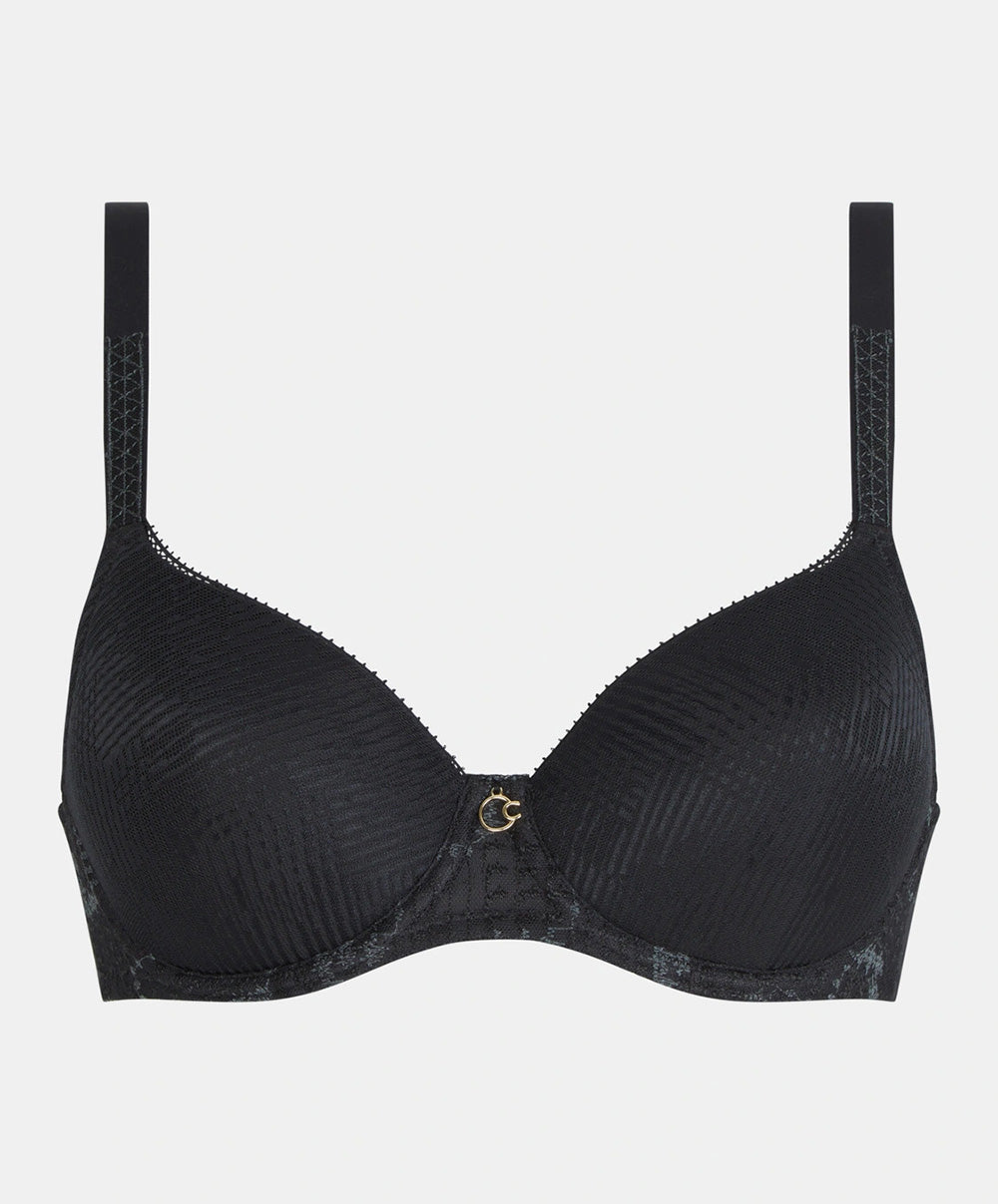 Soutien-gorge coque à mémoire de forme Chantelle Intrigue noir C13WN1-011