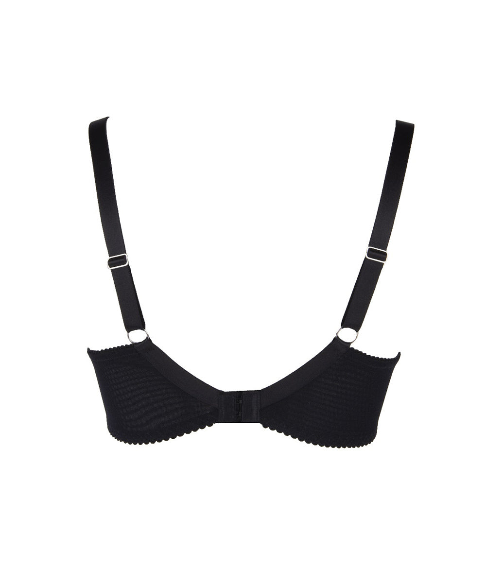 Soutien-gorge coque grande taille Lise Charmel Sublime en Dentelle noir ACH3813-NO 10