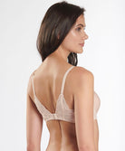 Soutien-gorge coque moulé lisse spacer Rosessence nude été Aubade HK09-02-NETE