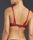Soutien-gorge corbeille Art of Ink french red Aubade TD14-FREN