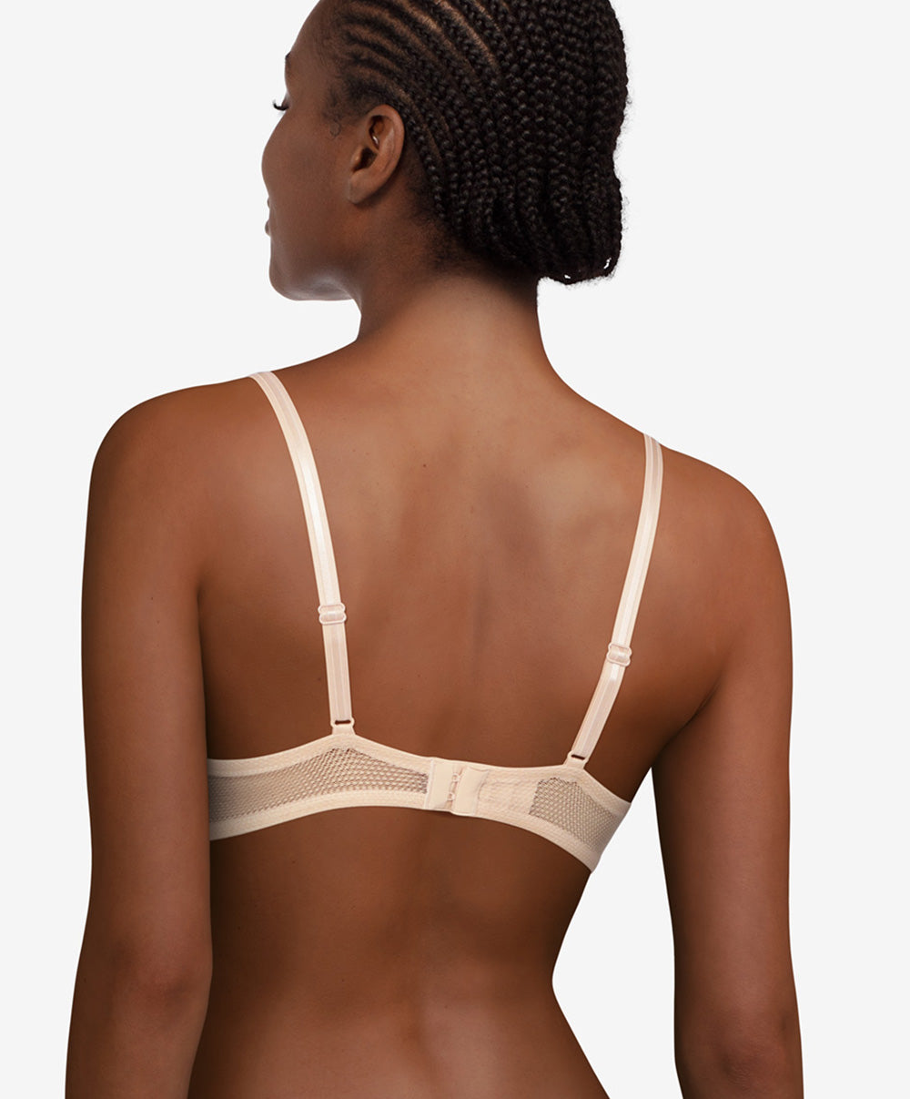 Soutien-gorge corbeille Chantelle Day to Night beige doré C15F50-01N