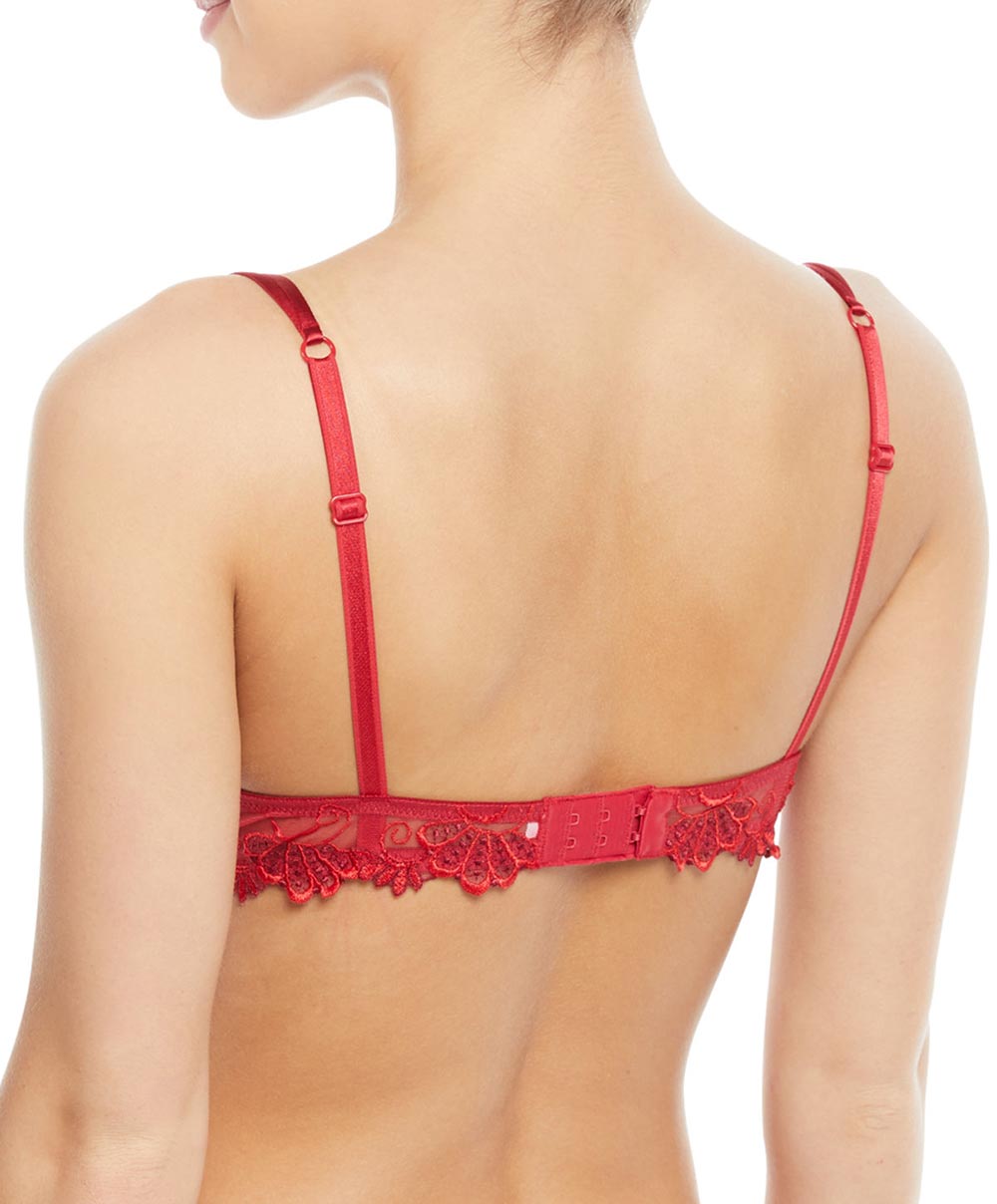 Soutien-gorge corbeille Lise Charmel Dressing Floral rouge ACC3088-DS