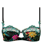 Soutien-gorge corbeille Lise Charmel Fleurs Étoiles éclat étoile (noir et multicolore) ACH3096-EE