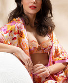 Soutien-gorge corbeille Lise Charmel Jardins de Lumière bouquet multicolore ACH3049-BL