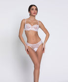 Soutien-gorge corbeille Lise Charmel Sublime en Dentelle blanc ACH3013-BL