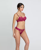 Soutien-gorge corbeille Lise Charmel Sublime en Dentelle fuchsia ACH3013-FS	-10