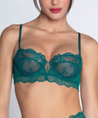 Soutien-gorge corbeille Lise Charmel Sublime en Dentelle vert princesse ACH3013-VP